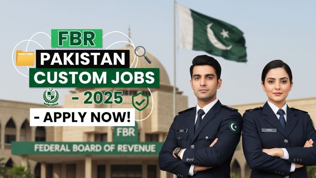 FBR Pakistan Custom Jobs 2025