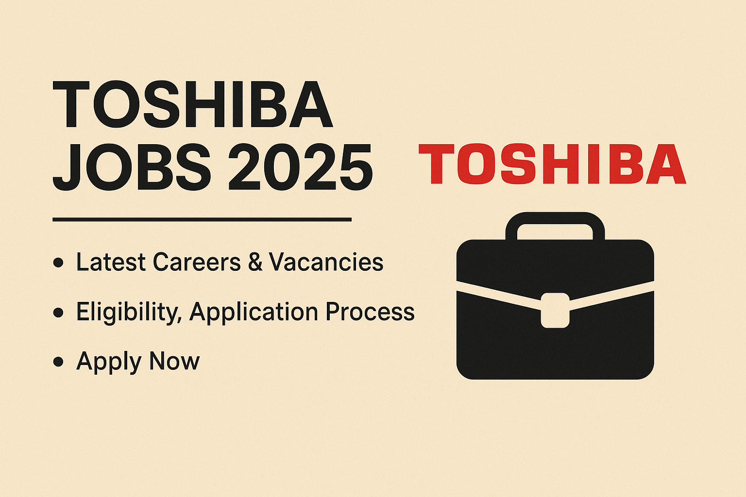Toshiba Jobs