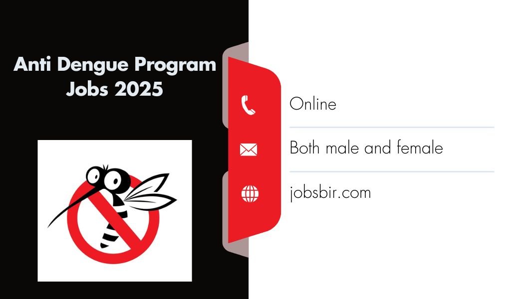 Anti Dengue Program Jobs 2025