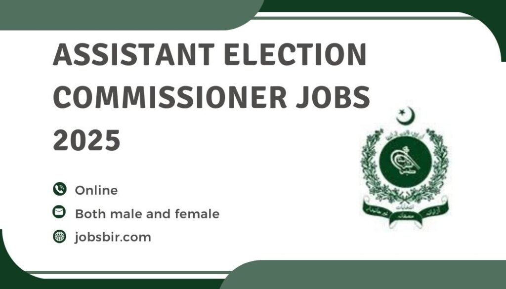Assistant Election Commissioner Jobs 2025